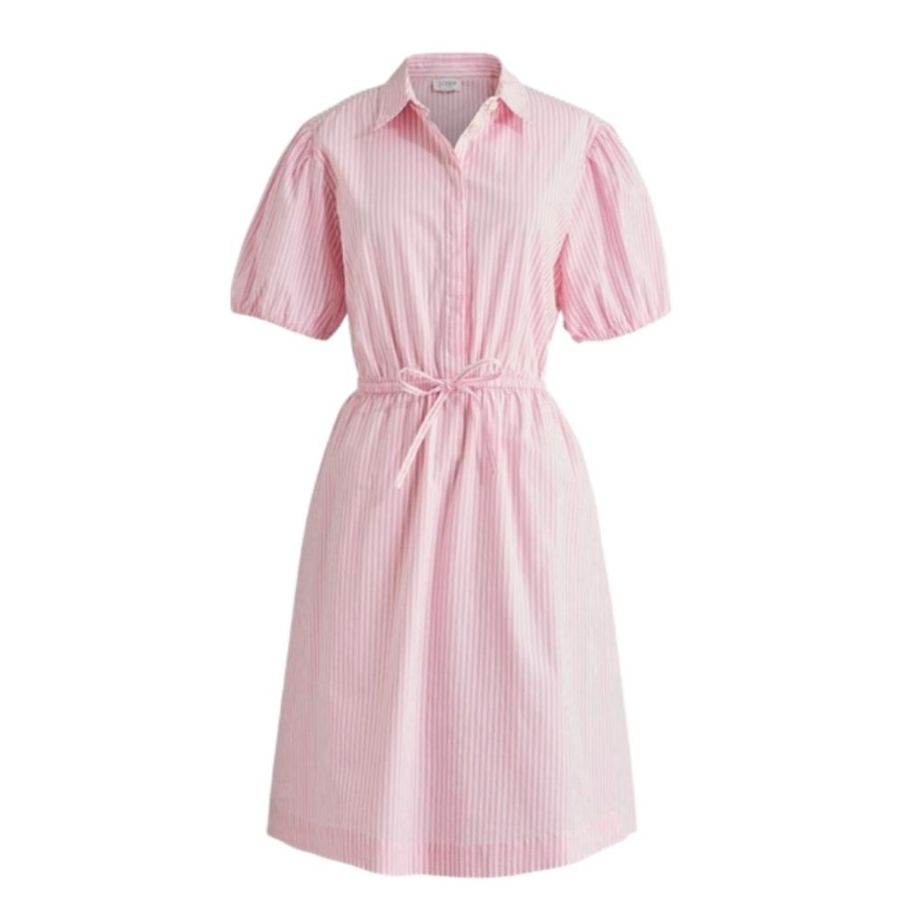J Crew Factory Short-sleeve Collared Mini Dress BT113 NWT Sz 12